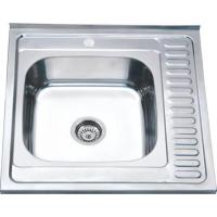 Мойка MG6-6060  L  (со сливной арматурой) 