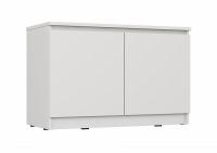 СИТИ Прихожая ТПр-12 Тумба для прихожей/524х804х380/ Белый/Белый снег