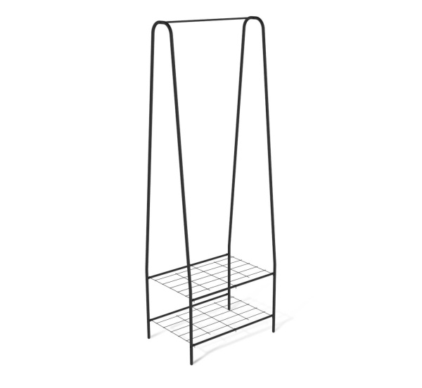 Вешалка Sheffilton SHT/WR18 Серый муар/Черный