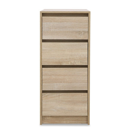 Комод Венсен 4 ящика Дуб Сонома