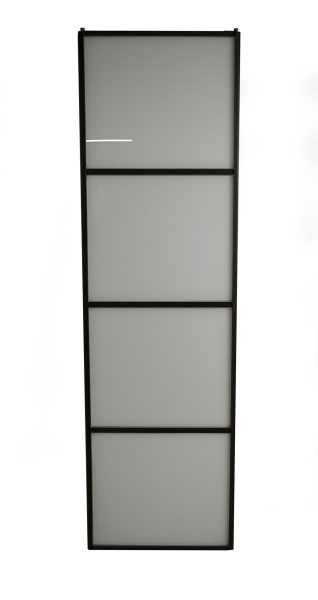 Дверь комбинир(600) для Шкафа Купе БН-61стекло бел/венг